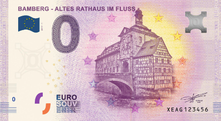 XEAG-2020-1 BAMBERG - ALTES RATHAUS IM FLUSS 