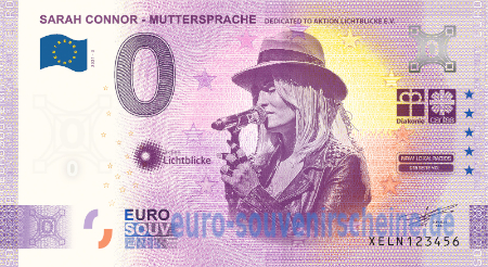 XELN-2021-3 SARAH CONNOR - MUTTERSPRACHE  DEDICATED TO AKTION LICHTBLICKE E.V.