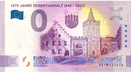XEYM-2023-1 1075 JAHRE ZERBST/ANHALT (948 - 2023) 