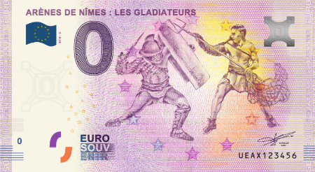 UEAX-2018-2 ARÈNES DE NÎMES : LES GLADIATEURS 