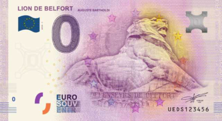 UEDS-2016-1 LION DE BELFORT AUGUSTE BARTHOLDI