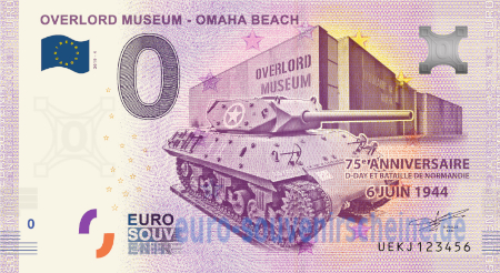 UEKJ-2019-4 OVERLORD MUSEUM - OMAHA BEACH 